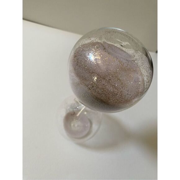 Hourglass Timer - pink sand and glitter - Picture 4 of 5